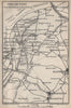 GETTYSBURG environs. Pennsylvania Maryland. Washington Baltimore 1909 old map