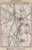 GETTYSBURG BATTLEFIELD. Last confederate attack July 1-2. Pennsylvania 1909 map