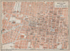 MEXICO CITY. MÉXICO antique town ciudad plan mapa. BAEDEKER 1909 old
