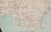 SOUTH HAMS, DEVON. Kingsbridge Salcombe Dartmouth Newton Ferrers 1889 old map