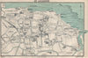 ST. ANDREWS town/city plan. Scotland. BARTHOLOMEW 1908 old antique map chart