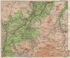 SPEYSIDE. Grantown-on-Spey. Aviemore. Whisky-producing region 1908 old map