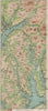 ARROCHAR ALPS. Inveraray Loch Fyne Loch Long Loch Goil Loch Eck 1908 old map
