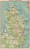 TROTTERNISH. Portree Quiraing Uig. Old Man of Storr Isle of Skye 1908 map