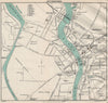 INVERNESS town/city plan. Scotland. BARTHOLOMEW 1911 old antique map chart