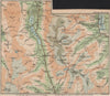 THIRLMERE Grisedale Helvellyn Fairfield Peak Patterdale St Sunday Crag 1886 map