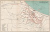 COLWYN BAY town/city plan. Wales. BARTHOLOMEW 1902 old antique map chart