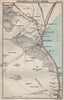 Newcastle & Slieve Donard. Ireland. BARTHOLOMEW 1887 old antique map chart
