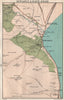 Newcastle & Slieve Donard. Ireland. BARTHOLOMEW 1902 old antique map chart