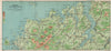 DONEGAL COAST. Glenveagh Dungloe Dunfanaghy Letterkenny. BARTHOLOMEW 1902 map