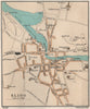 SLIGO town/city plan. Ireland. BARTHOLOMEW 1902 old antique map chart
