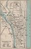 GREAT YARMOUTH town/city plan. BARTHOLOMEW 1883 old antique map chart