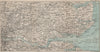 THAMES ESTUARY & DENGIE PENINSULA. Chelmsford. Essex. BARTHOLOMEW 1883 old map