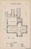 TINTERN ABBEY ground plan. Monmouthshire. BARTHOLOMEW 1886 old antique print