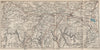 BRECON BEACONS. Llandovery Brecon Fforest Fawr Talgarth. BARTHOLOMEW 1886 map