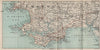 SOUTH PEMBROKESHURE. St Bride's Bay Carmarthen bay. Haverfordwest 1886 old map
