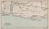 SEATON & AXMOUTH TOWN PLAN. River Axe. Landslip. Devon. BARTHOLOMEW 1892 map