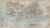 PLYMOUTH, STONEHOUSE & DEVONPORT town/city plan. Devon. BARTHOLOMEW 1892 map
