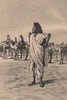 Bisharin camel-driver. Egypt 1885 old antique vintage print picture