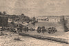 Aswan, North frontier of Nubia. Egypt 1885 old antique vintage print picture