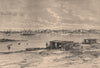 General view of Suakin. Sudan 1885 old antique vintage print picture