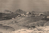 Adwa, Capital of Tigré. Ethiopia 1885 old antique vintage print picture