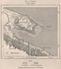 Tobruk. Libya. Tripolitana 1885 old antique vintage map plan chart