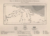 Routes of the chief explorers in Tripolitana. Libya 1885 old antique map chart