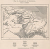 Inhabitants of Tripolitana. Libya 1885 old antique vintage map plan chart