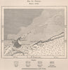 Tripoli. Libya. Tripolitana 1885 old antique vintage map plan chart