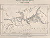 Ghadames District. Libya 1885 old antique vintage map plan chart