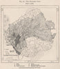 The Ghadames Oasis. Libya 1885 old antique vintage map plan chart