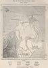 Cape Bon (Watan el-kibli) and Zembra Island. Tunisia 1885 old antique map