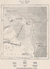 Mahdia (al-Mahdiya) . Sebkha of Moknine. Bekalta. Tunisia 1885 old antique map