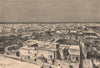 General view of Kairouan/Kairouan. Tunisia 1885 old antique print picture