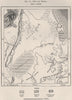 Sousse (Soussa) /Sûsa and Enfidha (Dar-el-Bey) . Tunisia 1885 old antique map
