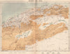 Algiers and Oran. Algeria 1885 old antique vintage map plan chart