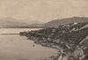 View of the Gulf of Stora. Skikda. Algeria 1885 old antique print picture