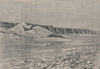 Cliffs of the Igharghar - view from the North of Temassinin. Algeria 1885
