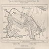 Chott Melrhir/Melghir/Melhir & Felrhir and projected Inland Sea.Algeria 1885 map