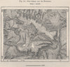 Souk Ahras and its environs. Algeria 1885 old antique vintage map plan chart