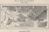 Edough and Lake/Lac Fetzara. Berrahal. Algeria 1885 old antique map plan chart