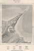 Dellys/Delles. Algeria 1885 old antique vintage map plan chart