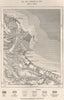 Algiers in 1885. Algeria 1885 old antique vintage map plan chart