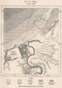Tenes/Ténès. Algeria 1885 old antique vintage map plan chart