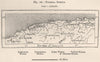 Thermal Springs in Algeria. Sulphurous Saline Ferruginous 1885 old antique map