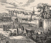 Algiers in 1832. Algeria 1885 old antique vintage print picture