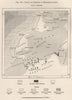 Arab & Berber peoples of Maghreb Al Aqsa (Morocco)  1885 old antique map chart