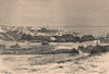 Tangier - View from the East. Morocco 1885 old antique vintage print picture