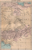 Eastern Sahara. Africa. Libya Niger Algeria Chad Nigeria 1885 old antique map